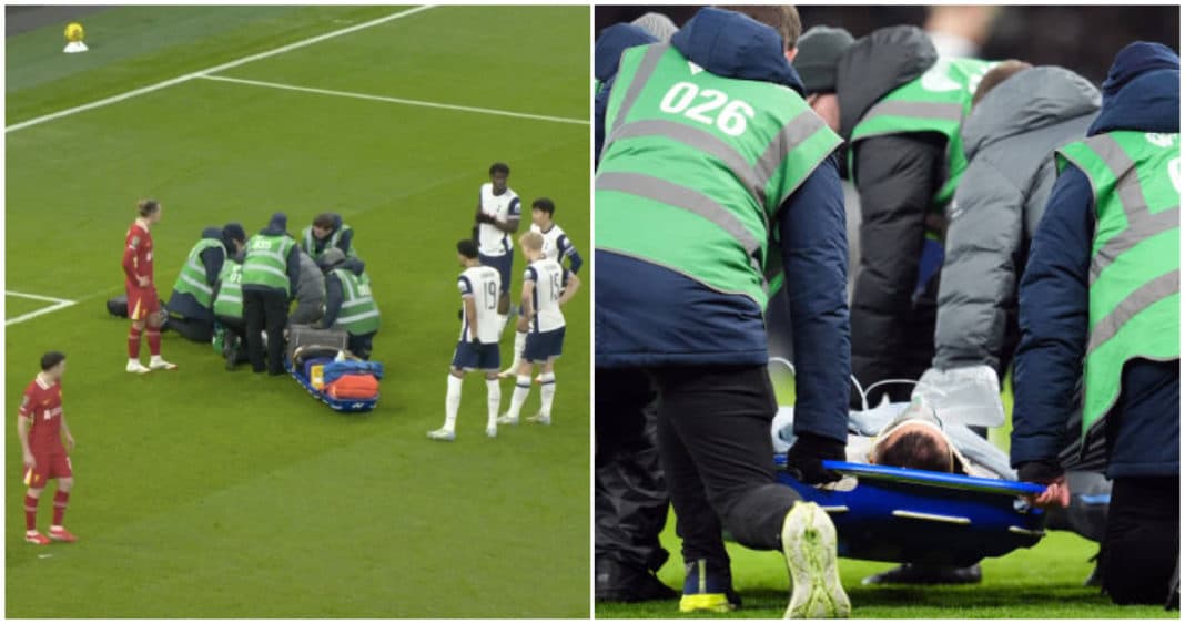 Dramático Incidente en el Duelo Tottenham vs. Liverpool: Rodrigo Bentancur Sufre Grave Caída