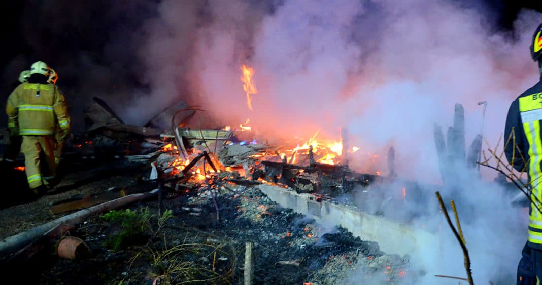 Tragedia en Melipilla: Hombre fallece en incendio tras discusión con amigo