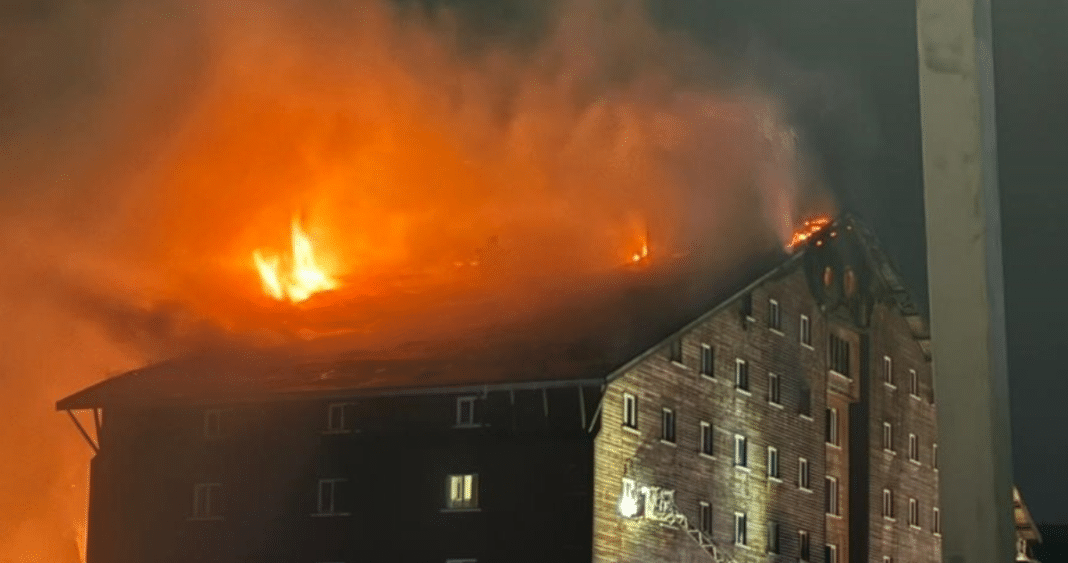 Tragedia en las Montañas: Incendio Devasta Hotel de Esquí en Turquía