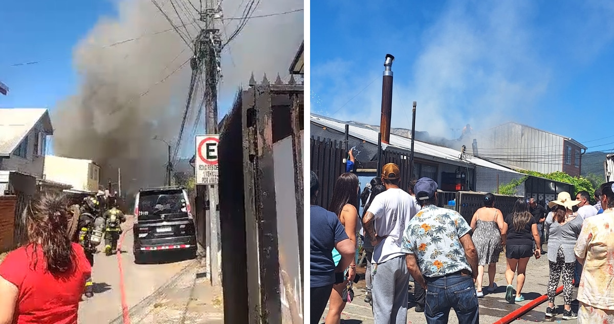 Trágico Incendio en Chiguayante: 3 Vidas Perdidas en Devastador Siniestro