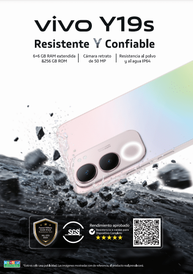 Vivo Y19s: Un Smartphone Militar para Afrontar Cualquier Desafío