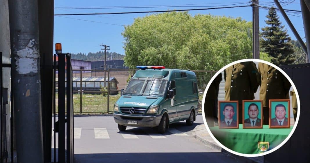 Acusados por Brutal Asesinato de Carabineros Trasladados a Prisión de Concepción