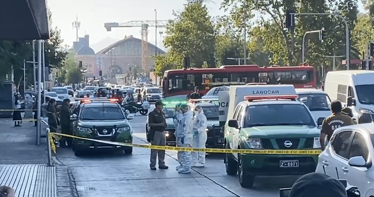 Carabinero Utiliza Arma de Servicio Contra Sujeto Agresivo en Procedimiento en Santiago