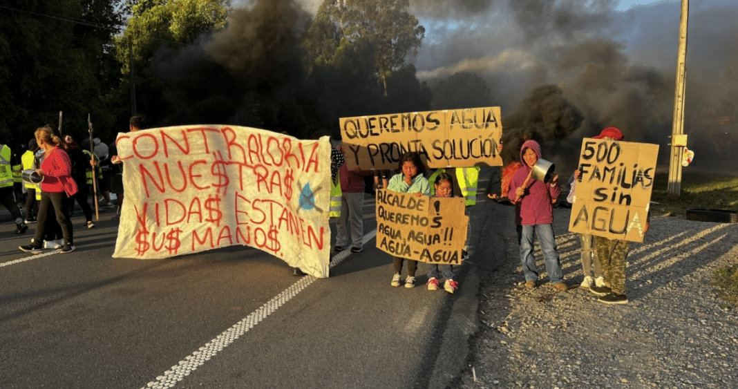 Comunidad de Linguento Exige Solución Definitiva Tras Corte de Agua Potable