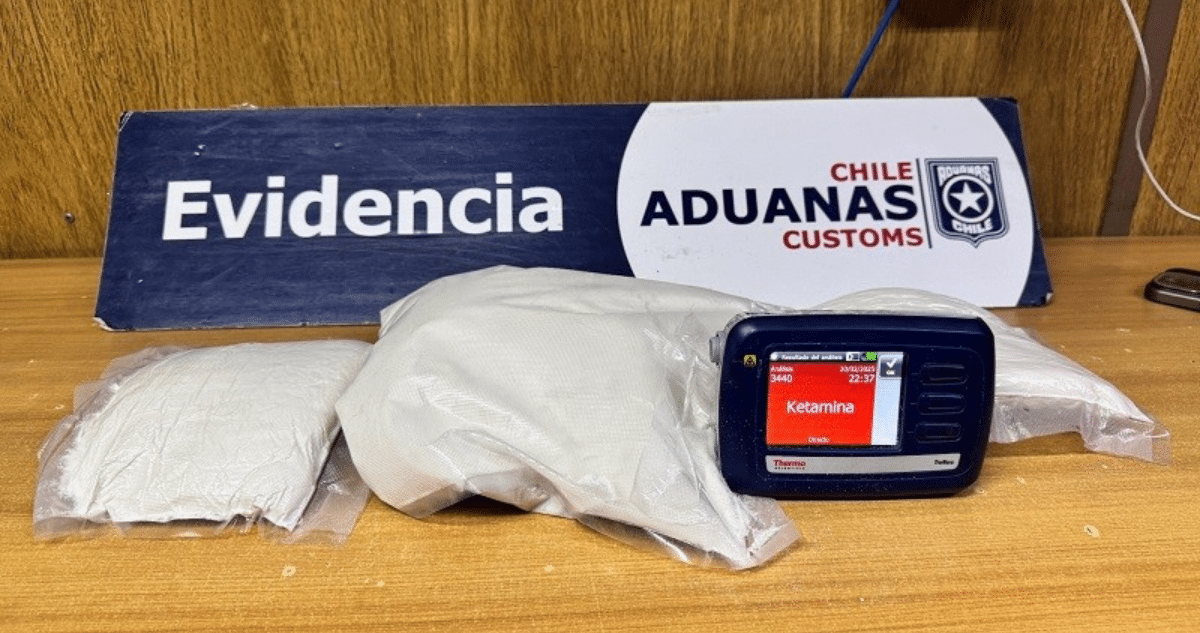 Peruano Detenido Intentando Ingresar 3 Kilos de Ketamina en Frontera Chacalluta