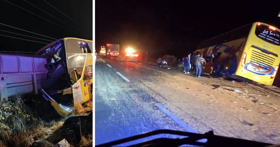 Trágico Accidente en Ruta 5 Sur: Colisión Mortal entre Camión y Bus de Dos Pisos