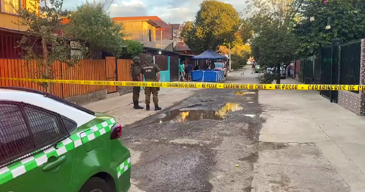 Violencia Intrafamiliar Desencadena Incidente Policial: Hombre Herido Tras Atacar a Carabineros