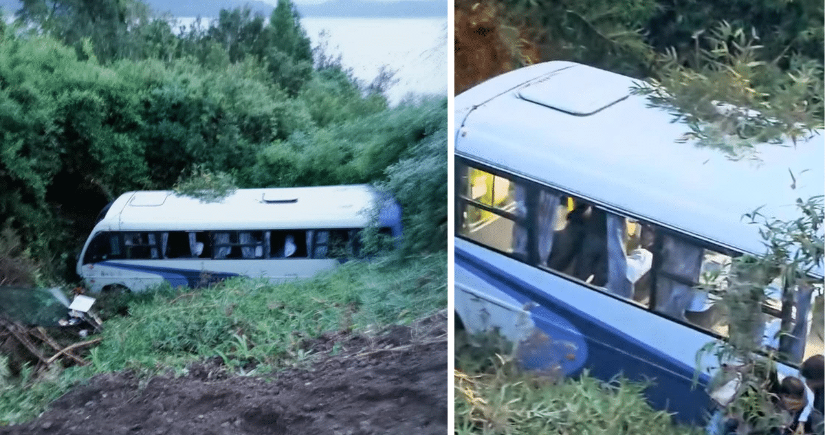 Accidente de Bus en Camino Rural de Cochamó: Pasajeros Cuestionan Historial del Conductor