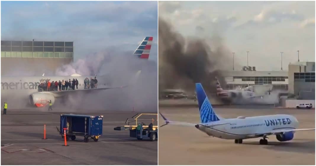 Caos en el Aeropuerto de Denver: Incendio en Avión de American Airlines Obliga a Evacuación de Emergencia