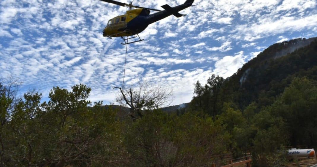 Devastador Incendio Forestal Consume 2.000 Hectáreas en la Precordillera de Ñuble