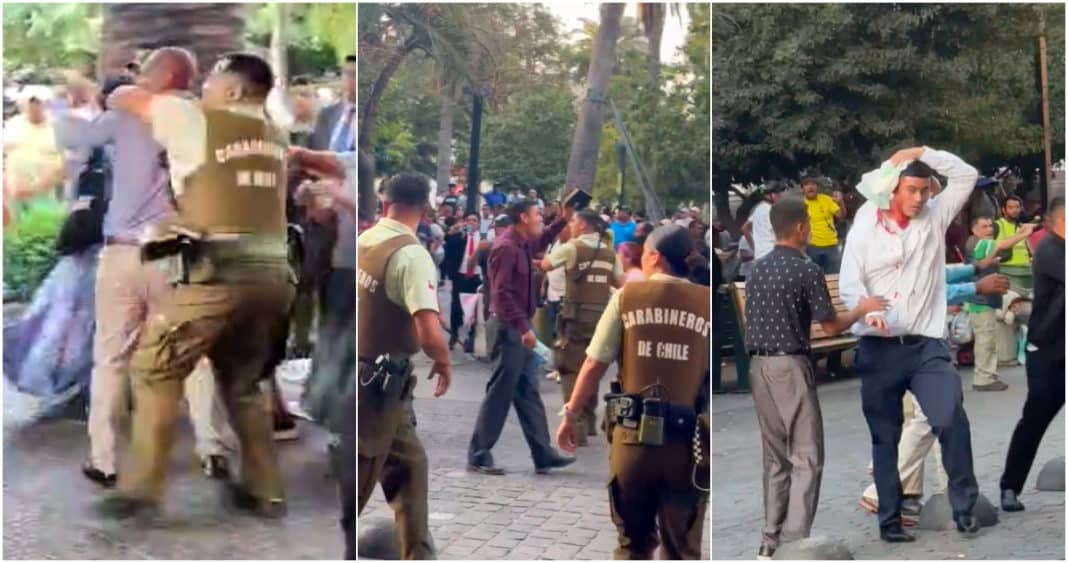 Enfrentamiento Evangélicos vs. Carabineros: Cuando la Devoción y el Orden Chocan en la Plaza de Armas