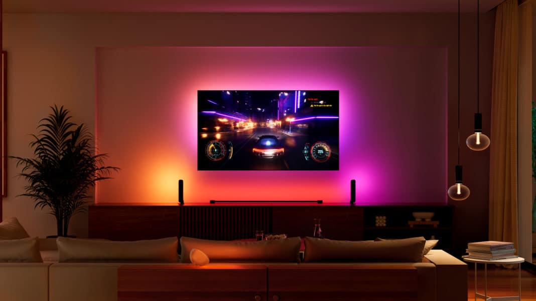 Iluminación Envolvente: Philips Hue Sync TV se Integra con LG para Elevar la Experiencia de Entretenimiento