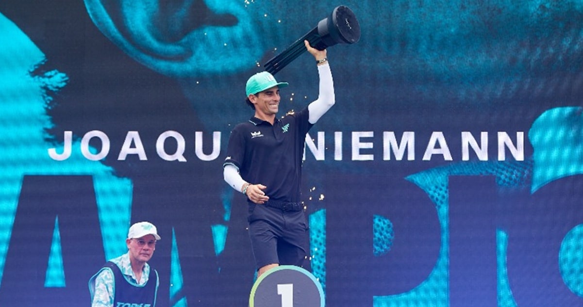 Joaquín Niemann Domina el Circuito LIV Golf: Segundo Título de la Temporada en Singapur