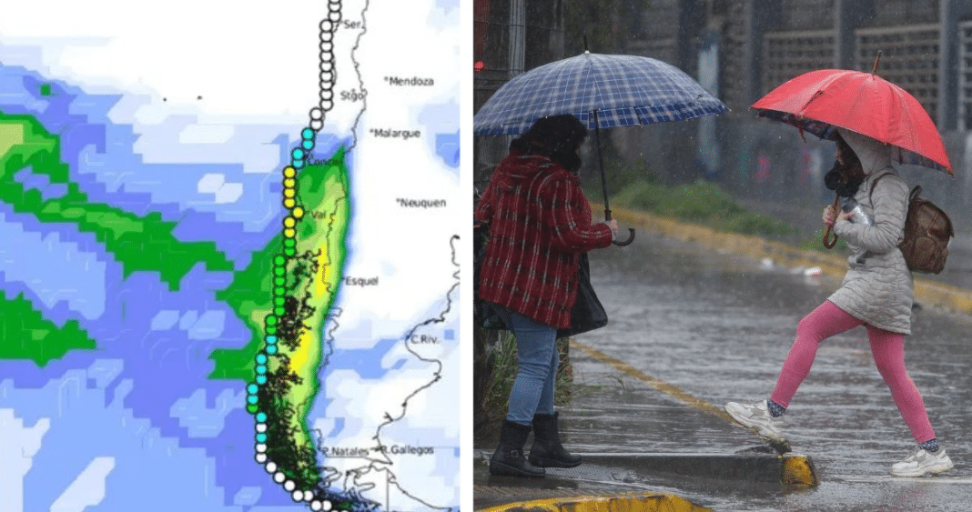 Lluvias Intensas y Vientos Fuertes: Pronóstico Meteorológico Detallado para Chile