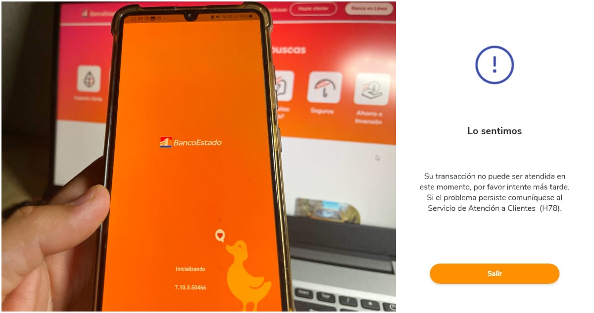 Problemas Técnicos en la App de BancoEstado: Usuarios Reportan Intermitencias de Más de 3 Horas
