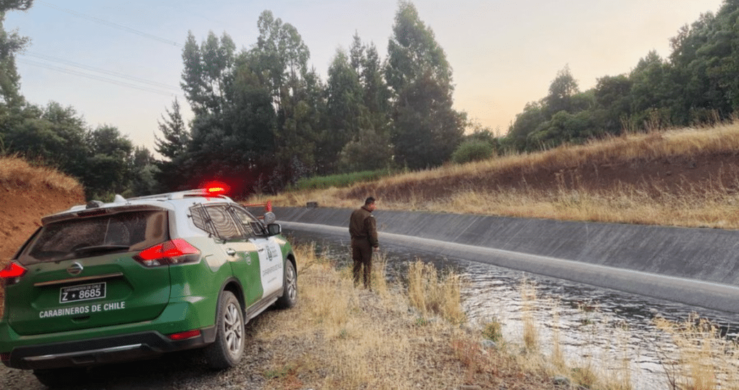 Trágico Hallazgo en Pemuco: Adulto Mayor Desaparecido Encontrado Muerto en Canal de Riego