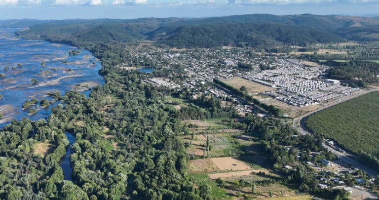Desafíos Viales y Energéticos en Santa Juana: Enfrentando los Retos del Clima Adverso