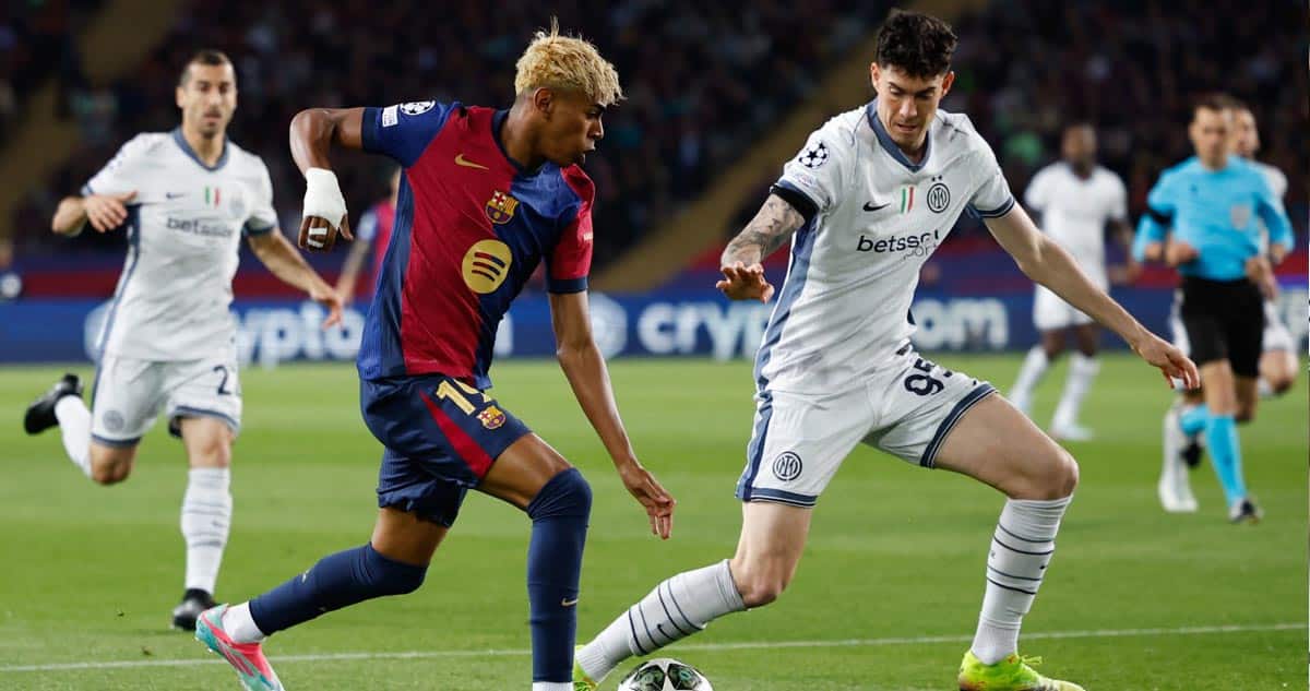 Épica Batalla en Milán: Barcelona e Inter Empatan en Semifinal de Champions