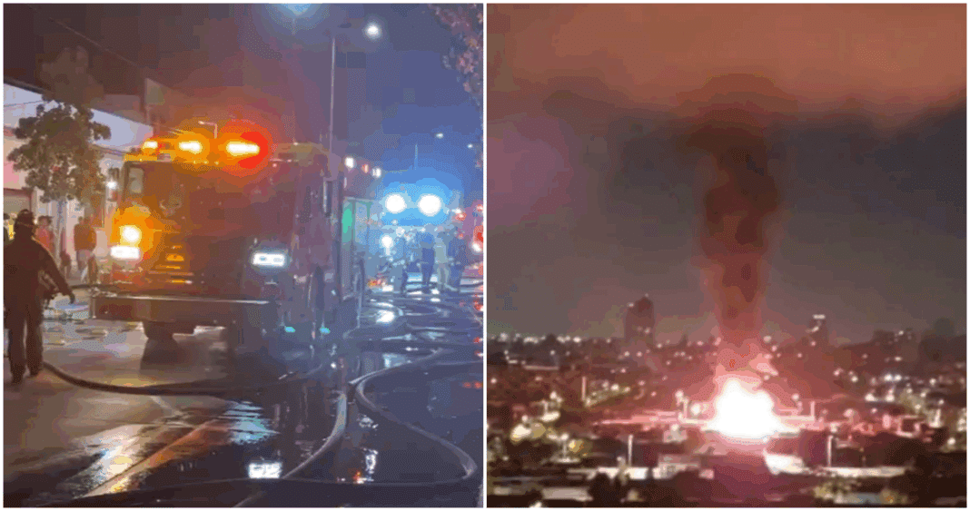 Incendio en Santiago: Pareja Ecuatoriana Detenida por Discusión que Desató las Llamas