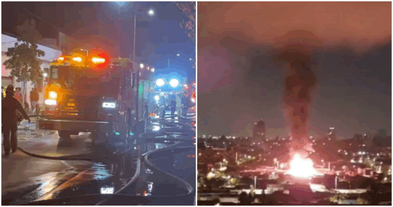 Incendio en Santiago: Pareja Ecuatoriana Detenida por Discusión que Desató las Llamas