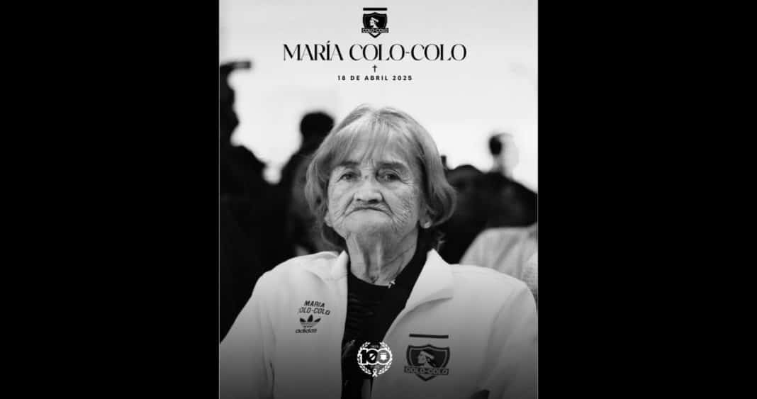 La Legenda de 'María Colo Colo': Fallece a los 90 Años la Hincha Más Emblemática del 'Cacique'