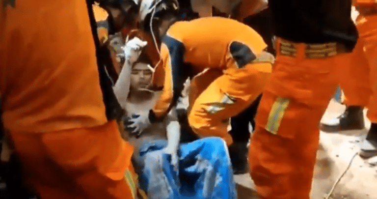 Milagro de Supervivencia: Hombre Rescatado Tras 100 Horas Bajo los Escombros en Birmania