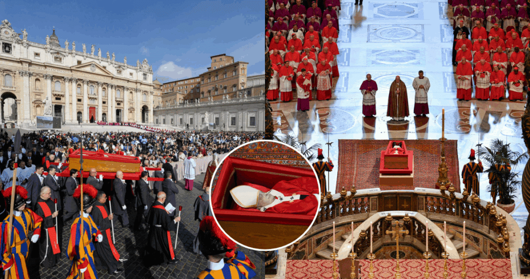 Multitudes se reúnen en la Basílica de San Pedro para honrar la vida del Papa Francisco
