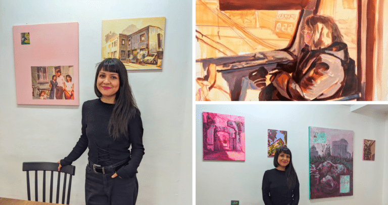 Pintando Memorias: La Artista Sofía Lagos Rivera Retrata la Vida en Concepción