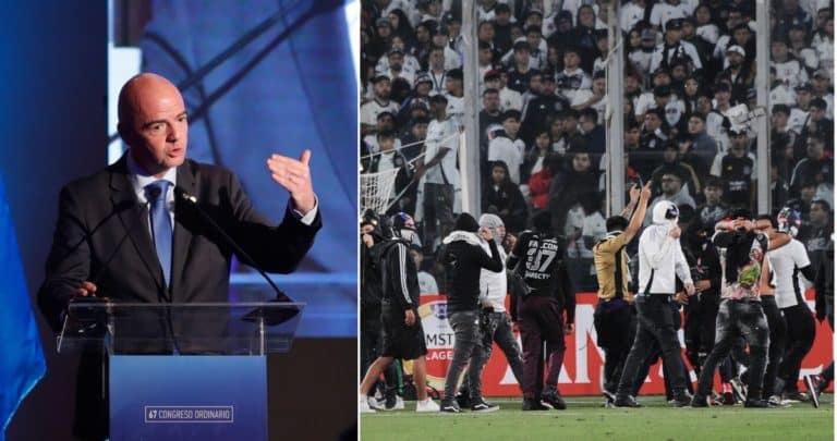 Presidente de FIFA Condena Violencia en Incidentes del Monumental