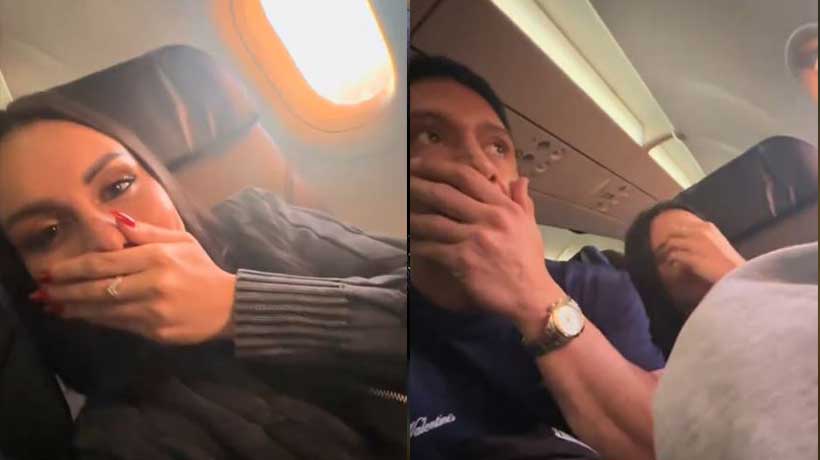 ¡Desagradable Incidente en Pleno Vuelo! Emilia Dides y Sammis Reyes Enfrentan a Pasajera Irrespetuosa