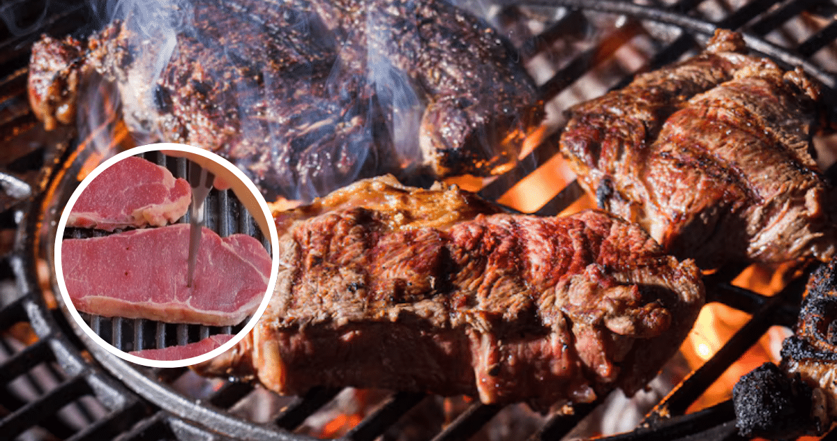 ¡Descubre por qué no debes pinchar la carne del asado! Experto revela los secretos para mantener la jugosidad y textura perfecta