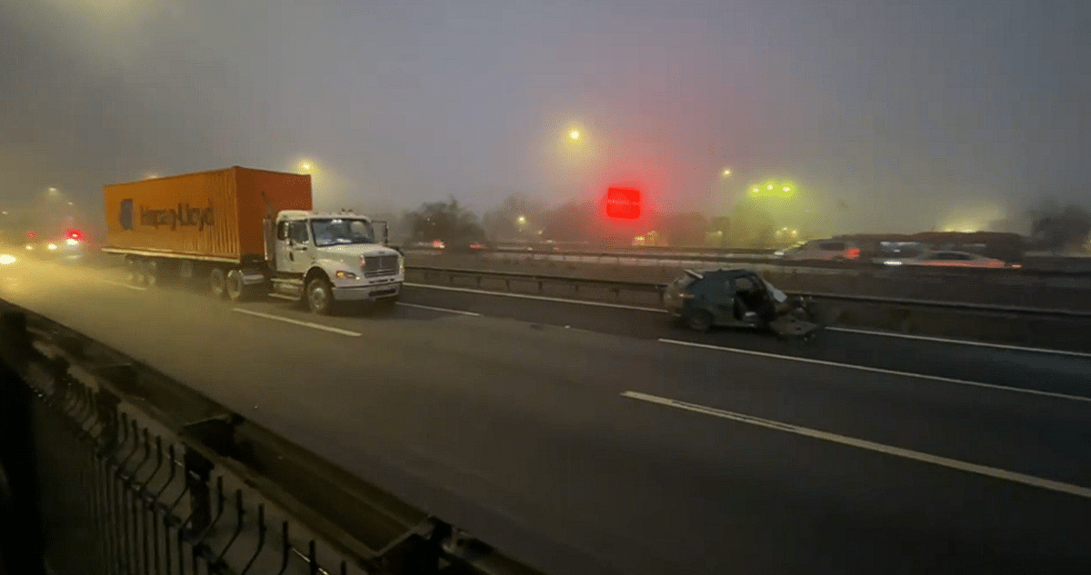 Accidente Múltiple en Vespucio Sur: Caos y Cierre Parcial en Cerrillos