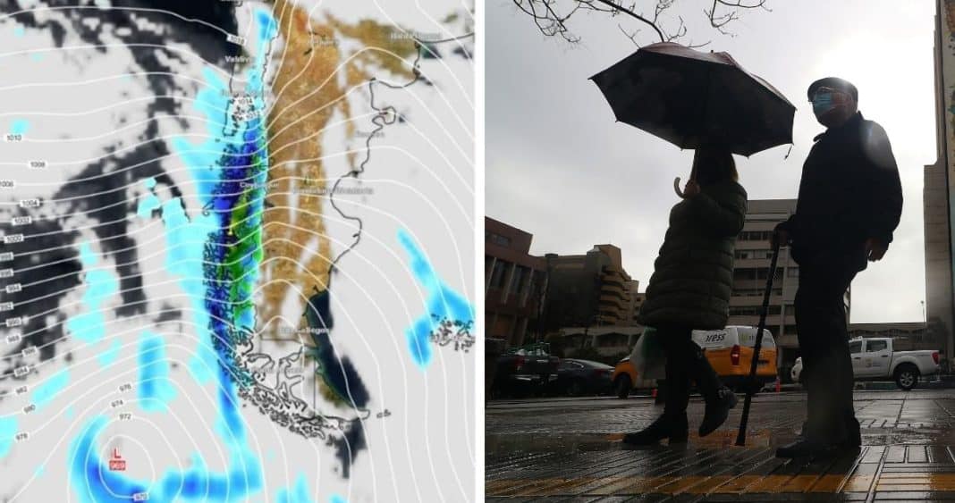 Alerta por Poderoso Río Atmosférico: Lluvias Intensas Azotan 10 Regiones de Chile