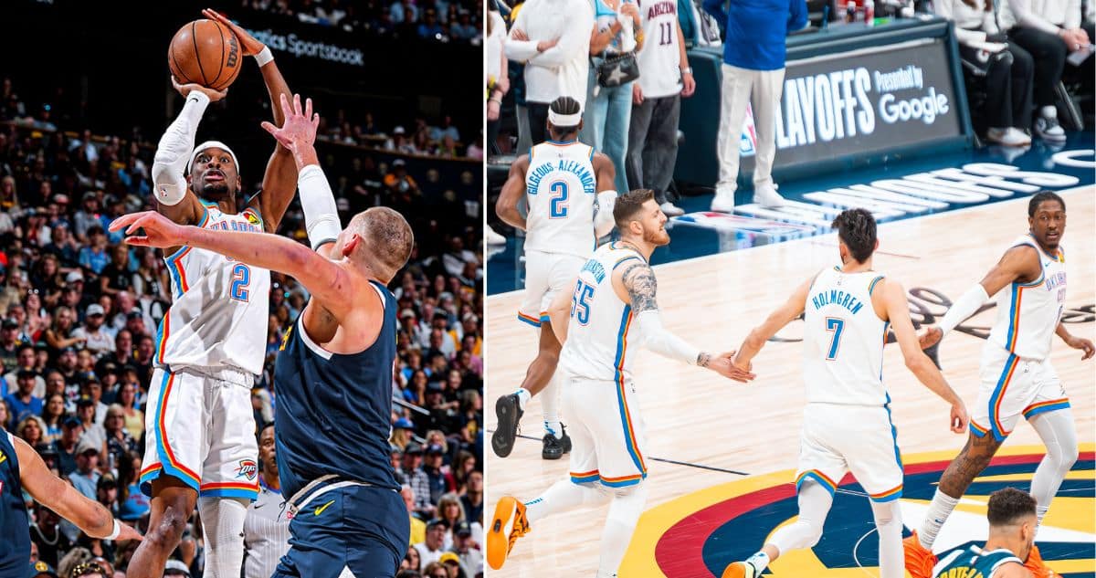 Batalla Épica en las Semifinales del Oeste: OKC Thunder Superan a los Poderosos Nuggets