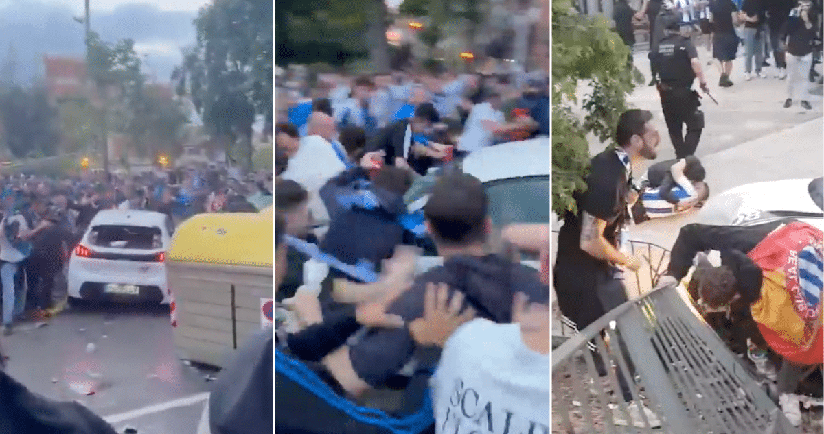 Caos en el Derbi Barcelonés: Conductora Pierde el Control y Atropella a Hinchas