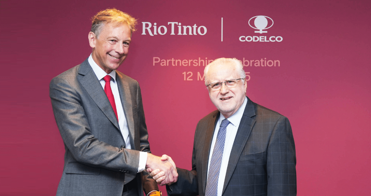 Codelco y Río Tinto Unen Fuerzas para Impulsar el Desarrollo Sostenible de un Distrito Minero en Chile