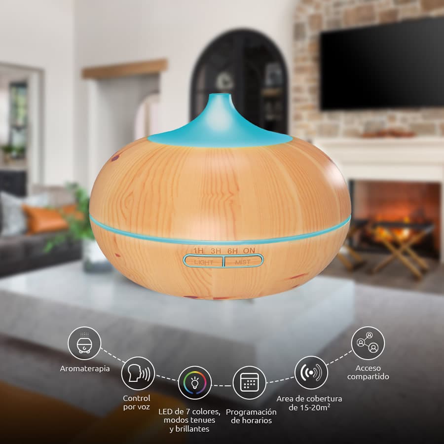 Descubre el Difusor de Aroma Inteligente de Nexxt Home: Bienestar y Tecnología en un Solo Dispositivo