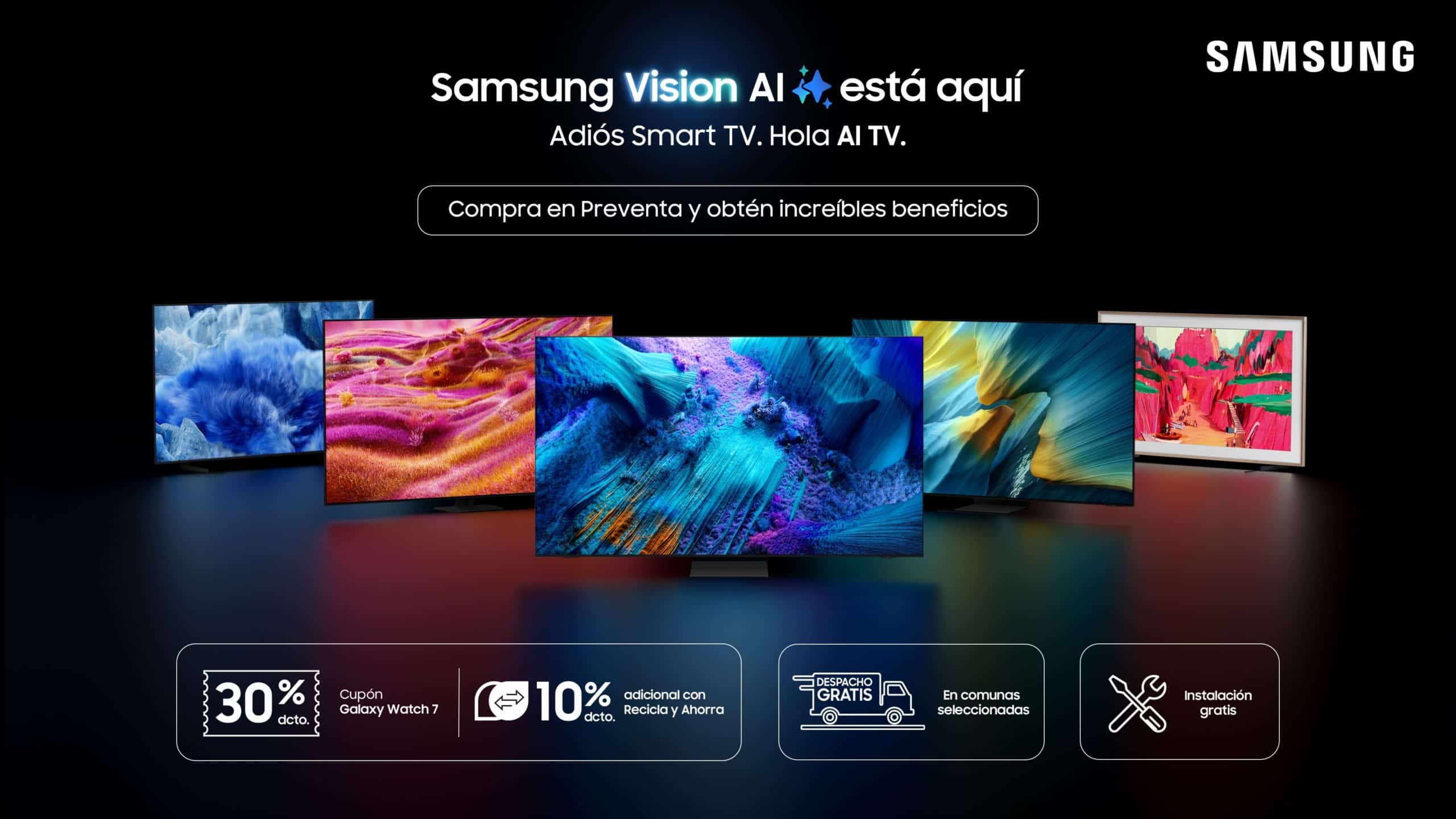 Descubre la Revolución de los TV con Inteligencia Artificial Samsung (65% más Interactivos)