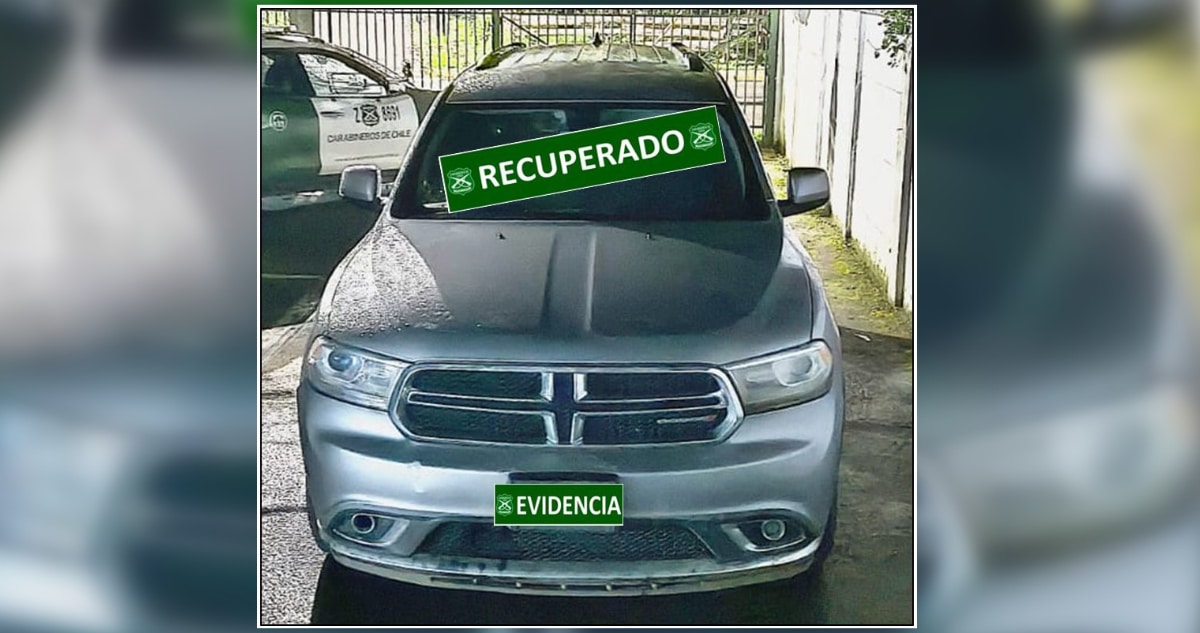 Descubren Vehículo Robado de Lujo Oculto en Valdivia Después de 5 Años