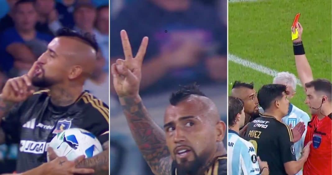 El 'Rey' Vidal: Expulsión Polémica y Gestos Controversiales en el Clásico Sudamericano
