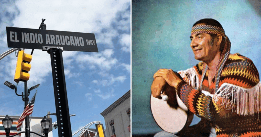 Homenaje a 'El Indio Araucano': Calle de Nueva Jersey Lleva el Nombre del Legendario Cantante Chileno