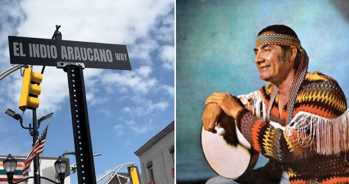Homenaje a 'El Indio Araucano': Calle de Nueva Jersey Lleva el Nombre del Legendario Cantante Chileno