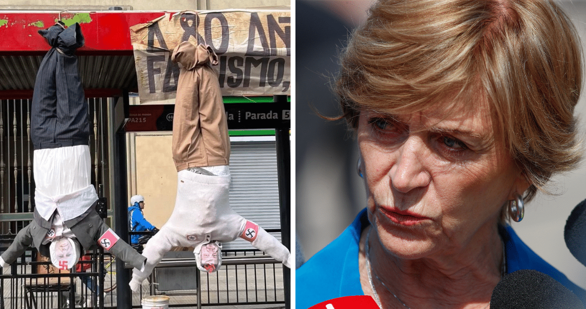 Matthei Condena Imagen Violenta de Candidatos con Símbolos Nazis
