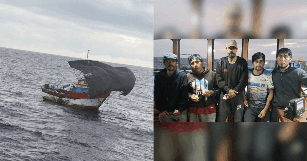 Milagro en el Mar: 5 Pescadores Peruanos Rescatados Tras 55 Días a la Deriva