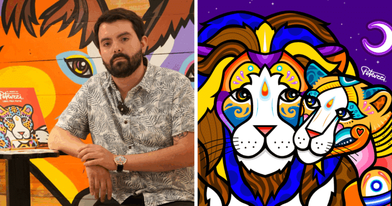 Petruzzi: El Artista Chileno Que Conquista Dubai con su Arte Vibrante y Alegre