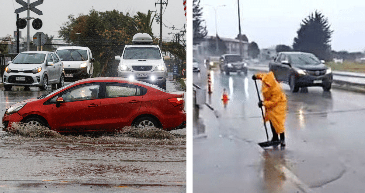 Punta Arenas Enfrenta Récord de Lluvias: Madre del Presidente Lidera Esfuerzos Comunitarios