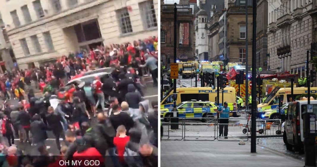Tragedia en la celebración del Liverpool: Atropello masivo deja casi 50 heridos, incluyendo 4 niños