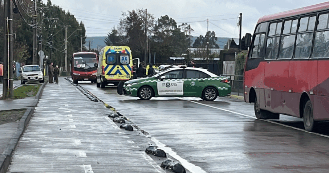 Trágico Accidente en Valdivia: Adulta Mayor Fallece Tras Ser Arrollada por Microbús