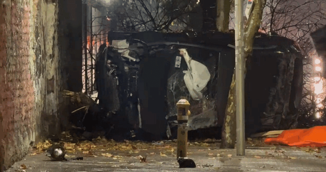 Trágico Accidente en el Centro de Santiago: Un Hombre Pierde la Vida en Volcamiento