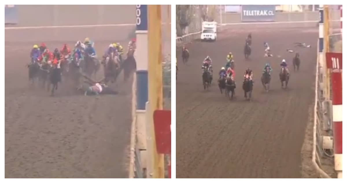 Trágico Accidente en el Hipódromo Chile: Un Caballo Muerto y Cuatro Jinetes Heridos